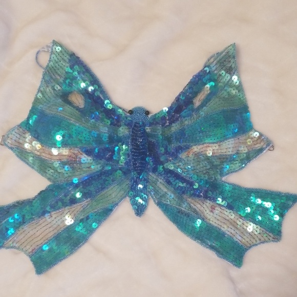 Tops - Sequins Butterfly top